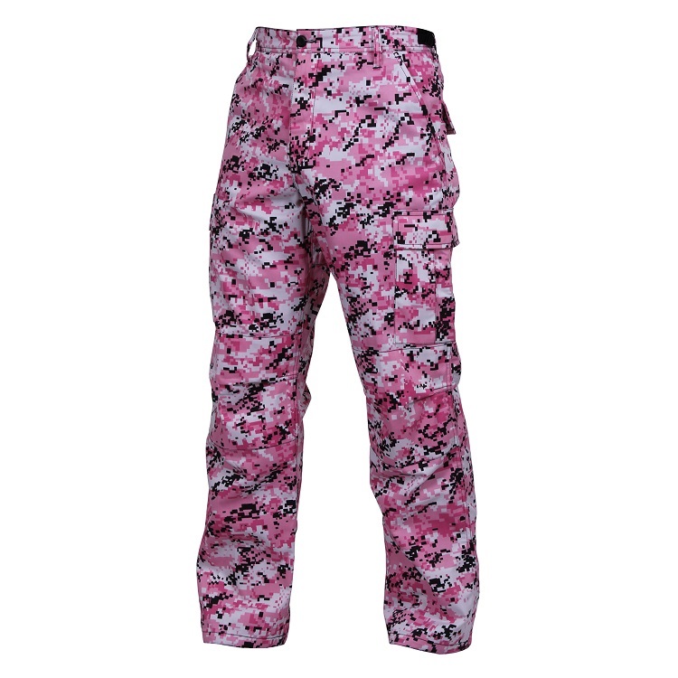 BDU Pants - Pink Digital